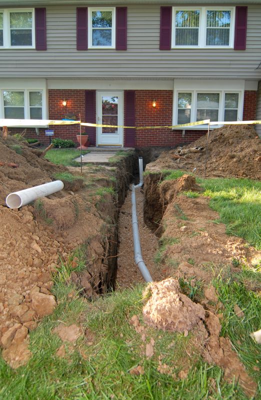 Drain and Sewer Line Repairs